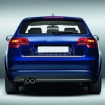 Nerez dekorační lišta na hranu zadních dveří Audi A3 8P - 5dvéř.