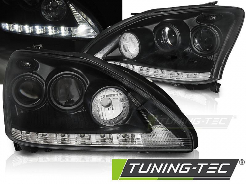 Přední světla LED Lexus RX 330/350 černá