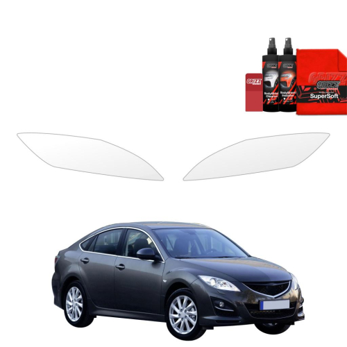 Ochranná folie GRIZZ na přední světlomety Mazda 6 2 Sedan 4D