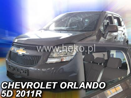 Deflektory-ofuky oken Chevrolet Orlando