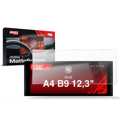 Matná folie na LCD display navigace Audi A4 B9 Android Radio 12,3"
