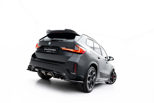 Zadní spoiler nárazníku BMW X1 M35i U11 s žebrováním