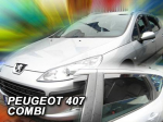 Deflektory-ofuky oken Peugeot 407 combi