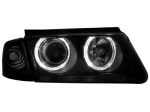 Přední světla s Angel Eyes Volkswagen Passat 3B