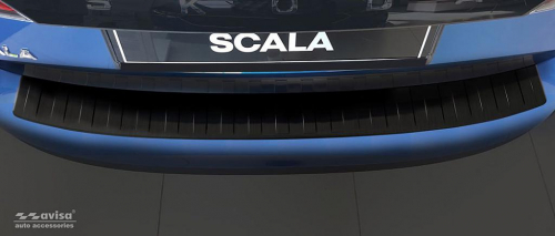 Kryt prahu zadních dveří Škoda Scala černý grafit