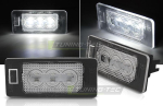 LED osvětlení registrační značky Volkswagen a Škoda