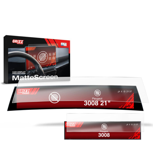 Matná folie na LCD display navigace Peugeot 3008 (2024)