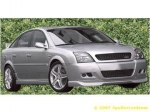 Přední spoiler Opel Vectra C