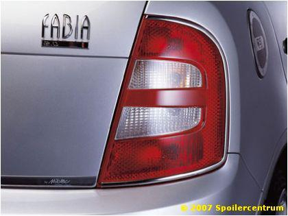 Nerez rámeček zadních světel Škoda Fabia