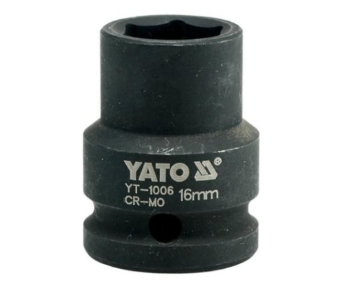 Nástavec 1/2" rázový šestihranný 16mm CrMo