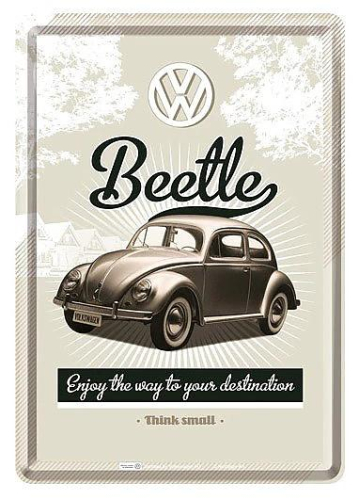 Retro pohlednice - Volkswagen - Beetle 10x14,5cm