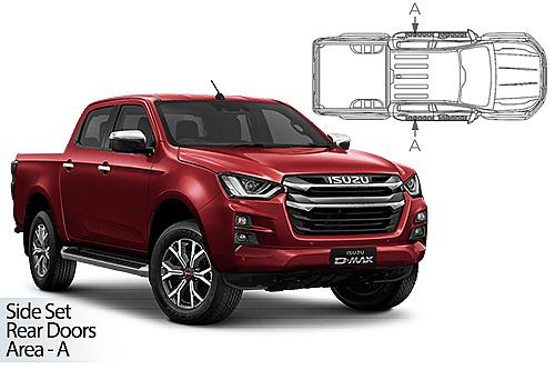 Sluneční clony CarShades ISUZU D-Max 4-dveř. 