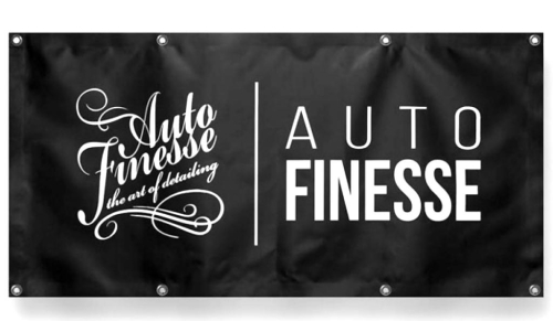 Auto Finesse Garage Banner