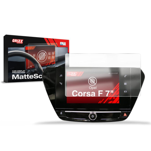 Matná folie na LCD display navigace Opel Corsa F