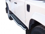 Boční nerezové nášlapy Land Rover Defender 90