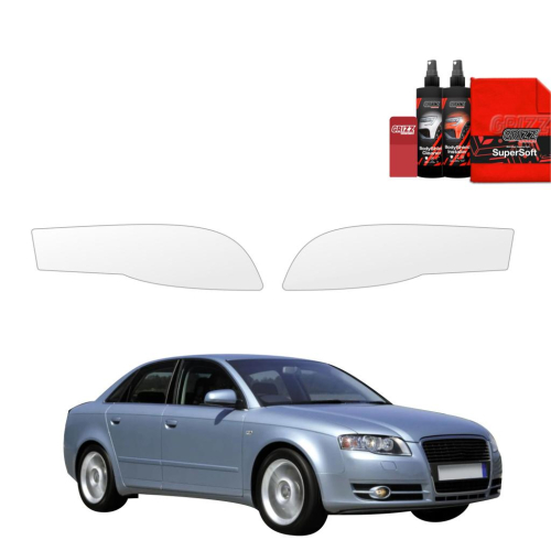 Ochranná folie GRIZZ na přední světlomety Audi A4 B7 Sedan