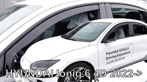 Deflektory-ofuky oken Hyundai Ioniq 6 (+ zadní)