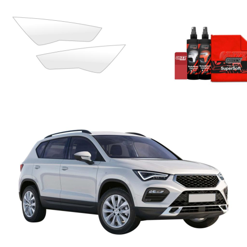 Ochranná folie GRIZZ na přední světlomety Seat Ateca