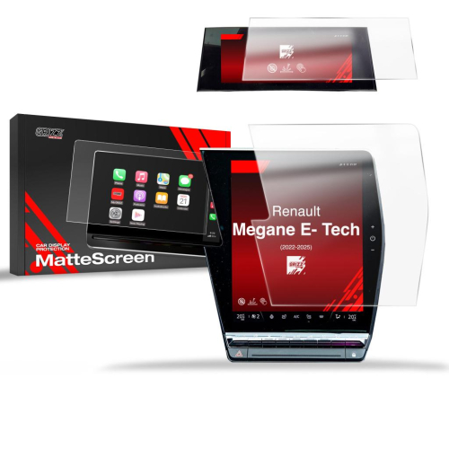 Matná folie na LCD display navigace Renault Megane E-Tech