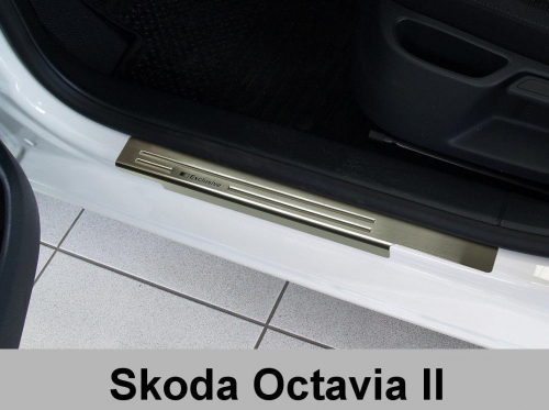 Nerez kryty prahů Škoda OCTAVIA II