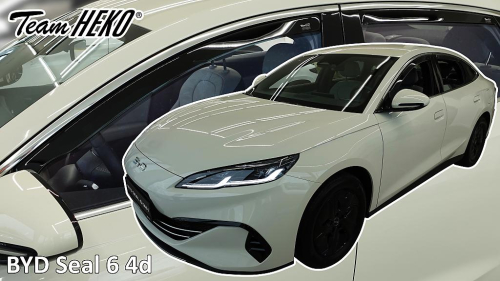 Deflektory-ofuky oken BDY Seal 6 + zadní (sedan)