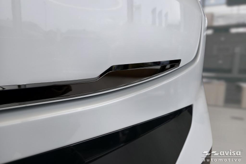 AVISA nerez lišta hrany dveří kufru BMW X4 II (G02) M-paket - černý lesk