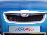 Maska s černou mřížkou Škoda Fabia II/Roomster