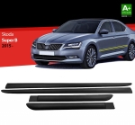 Plastové lišty dveří - venkovní Škoda Superb III