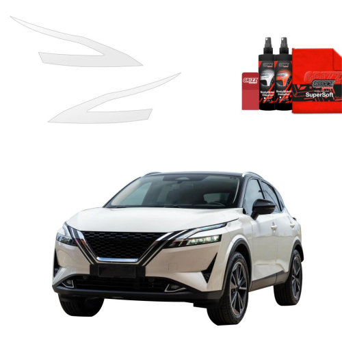 Ochranná folie GRIZZ na přední světlomety Nissan Qashqai 3