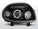 Přední světla s Angel Eyes a LED Renault Clio II