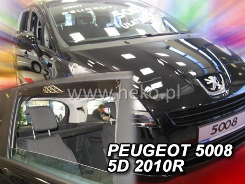 Deflektory-ofuky oken Peugeot 5008