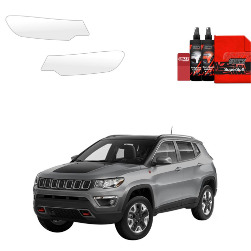 Ochranná folie GRIZZ na přední světlomety Jeep Compass