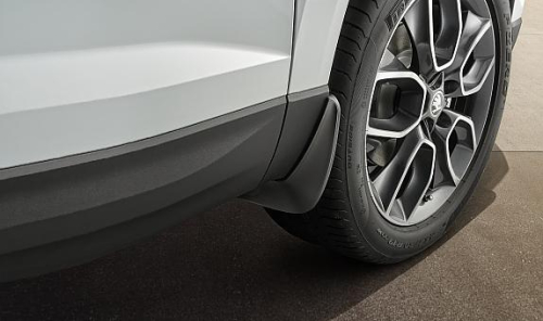 Lapače nečistot - zástěrky Škoda Karoq - přední, originál