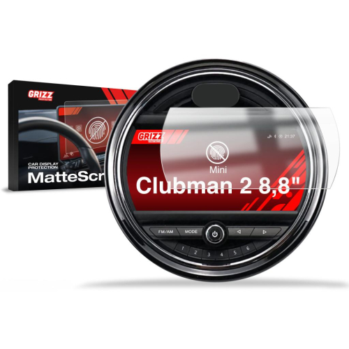Matná folie na LCD display navigace Mini Clubman 2