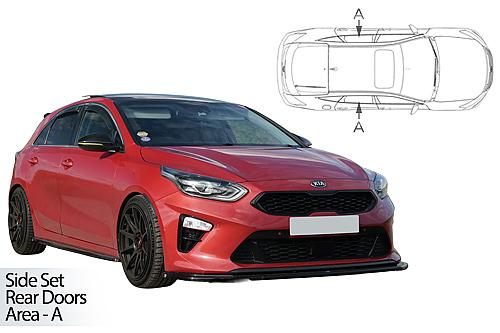 Sluneční clony CarShades KIA Ceed