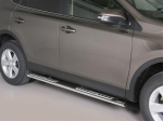 Nerez boční designové nášlapy Toyota RAV4 IV