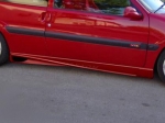 Plastové prahy Citroen Saxo