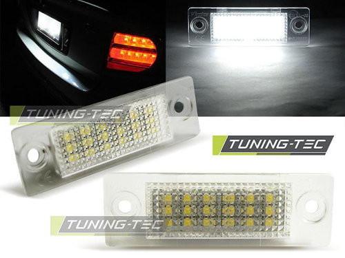 LED osvětlení registrační značky Volkswagen / Škoda