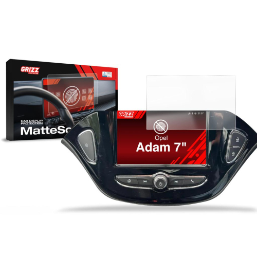 Matná folie na LCD display navigace Opel Adam