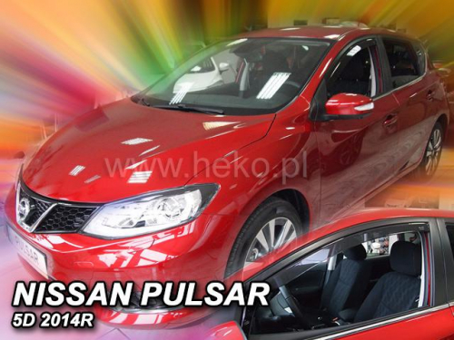 Deflektory-ofuky oken Nissan Pulsar