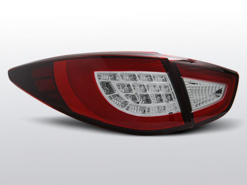 Zadní LED světla Hyundai ix35, červeno-čiré
