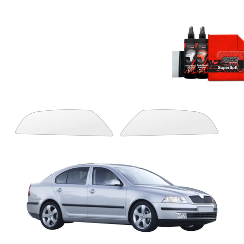 Ochranná folie GRIZZ na přední světlomety Skoda Octavia II