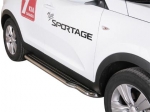 Boční nerezové nášlapy Kia Sportage III