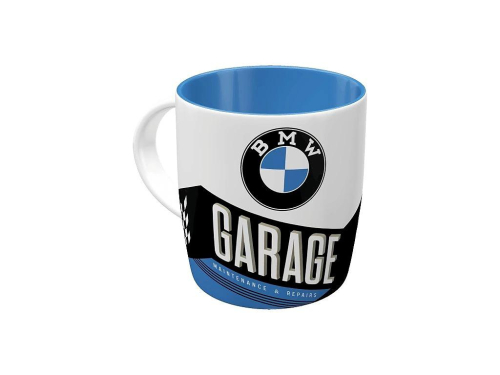 Retro keramický hrnek BMW - Garage