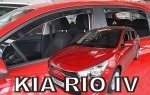 Deflektory-ofuky oken Kia Rio IV gen - přední+zadní