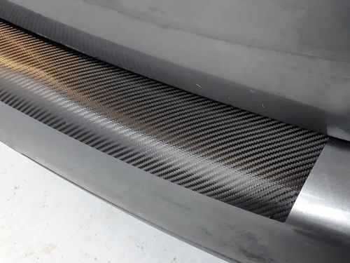 Přesná karbonová folie na zadní nárazník BMW F11 Touring (Kombi)