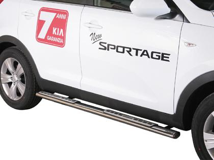 Nerez boční designové nášlapy Kia Sportage III