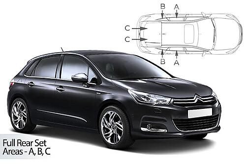 Sluneční clony CarShades CITROEN C4, 5-dvéř.