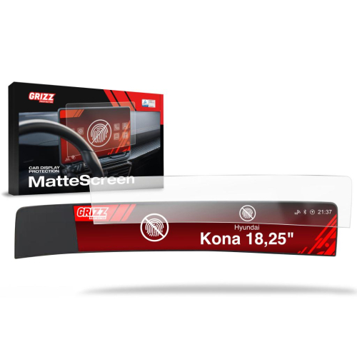 Matná folie na LCD display navigace Hyundai Kona