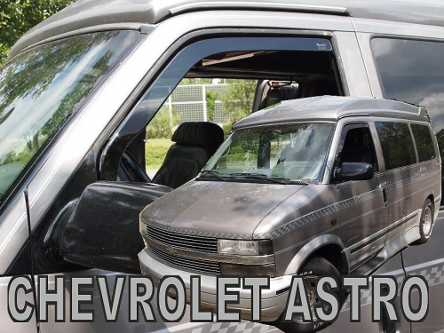 Deflektory-ofuky oken Chevrolet Astro van 3 Dvéř.